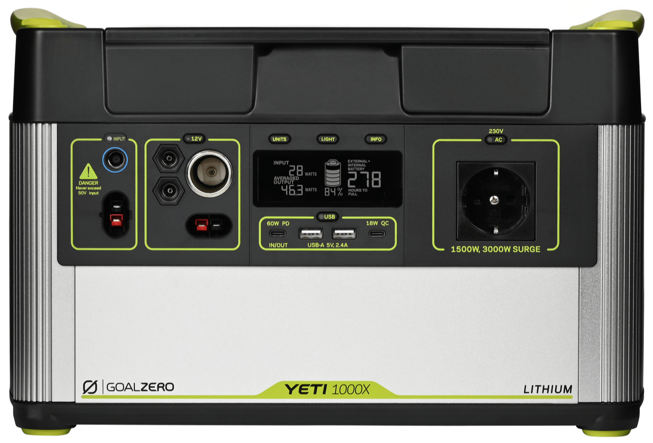 Зарядна станція Goal Zero Yeti 1000X 3000 Вт / 1500 Вт / 1030 Вт*год